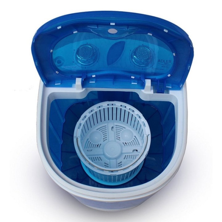 Adler AD 8051 Lavadora Centrifugadora Portátil 3Kg Blanco/Azul