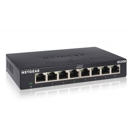 Netgear GS308-300PES Switch No Administrado 8 Puertos L2 Gigabit Ethernet