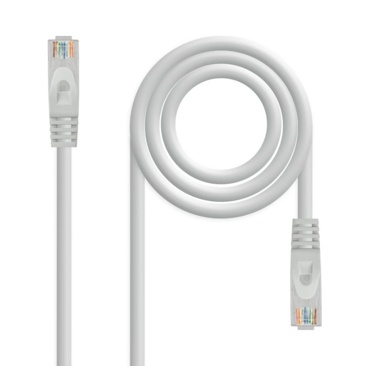 Nanocable Cable de Red RJ45 LSZH Cat.6A UTP AWG24 1m Gris