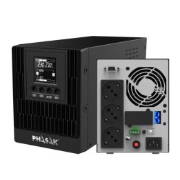 Phasak Smart Pro SAI de Doble conversión (en línea) 1 kVA 1000 W 3 salidas AC