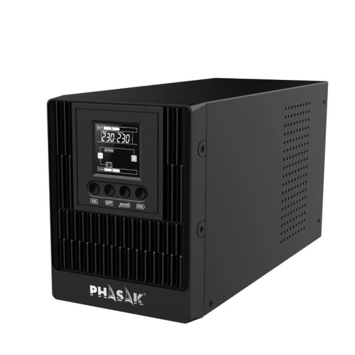 Phasak Smart Pro SAI de Doble conversión (en línea) 1 kVA 1000 W 3 salidas AC