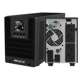 Phasak PH 9220 SAI de Doble conversión (en línea) 2 kVA 2000 W 4 salidas AC
