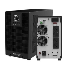 Phasak PH 9230 SAI de Doble conversión (en línea) 3 kVA 3000 W 4 salidas AC