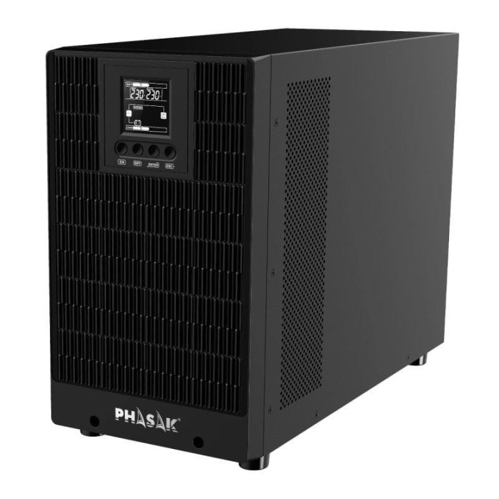 Phasak PH 9230 SAI de Doble conversión (en línea) 3 kVA 3000 W 4 salidas AC