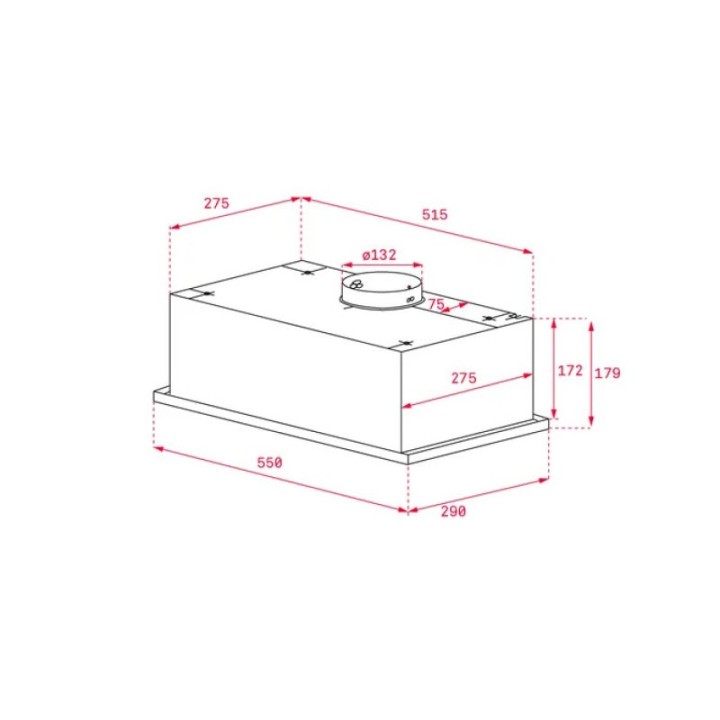 Teka GFG-2 Campana Extractora 55cm D Acero Inoxidable