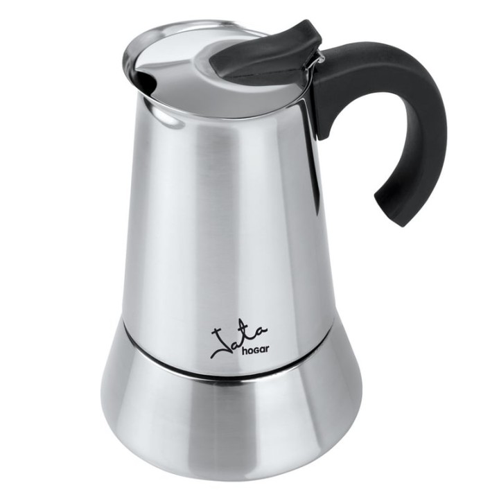 Jata CAX1 Cafetera Italiana 10 Tazas Acero Inoxidable