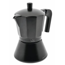 Jata CFI Cafetera Italiana 12 Tazas Negra