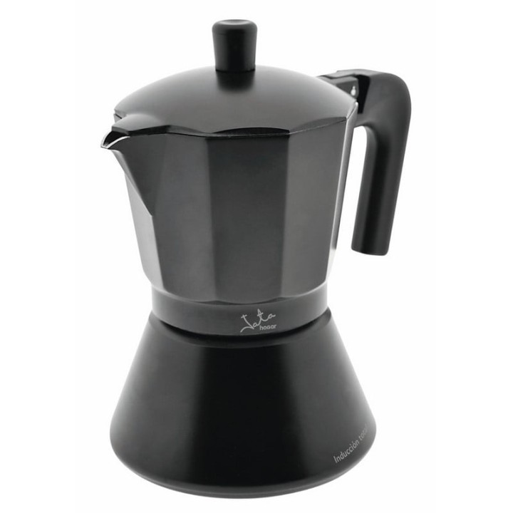 Jata CFI Cafetera Italiana 12 Tazas Negra