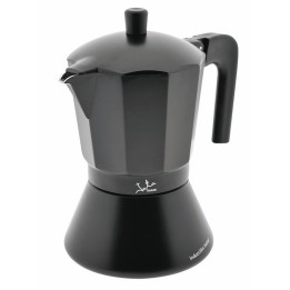 Jata CFI Cafetera Italiana 6 Tazas Negra