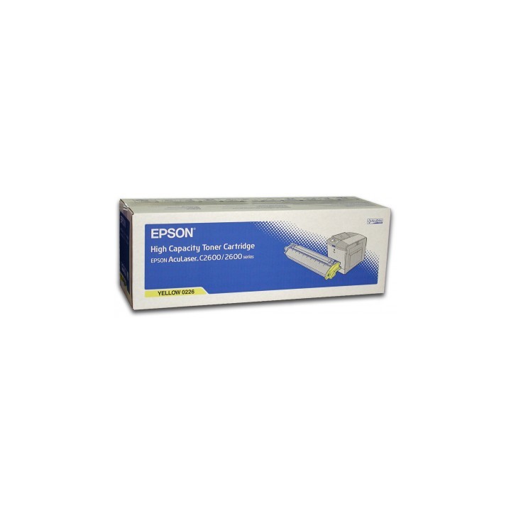 Toner Epson Laser C2600 Amarillo 5000 pág (C13S050226)
