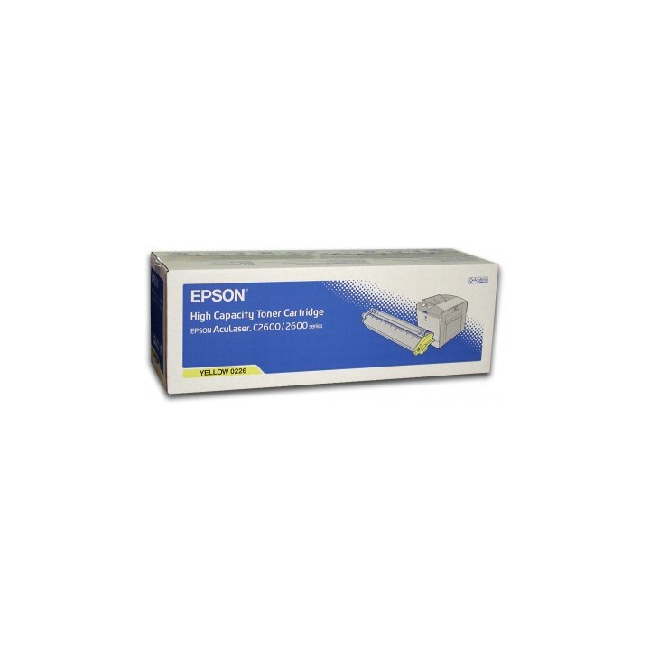Toner Epson Laser C2600 Amarillo 5000 pág (C13S050226)