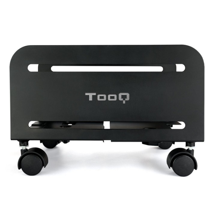 TooQ UMCS0004-B Soporte para CPU con Ruedas Negro