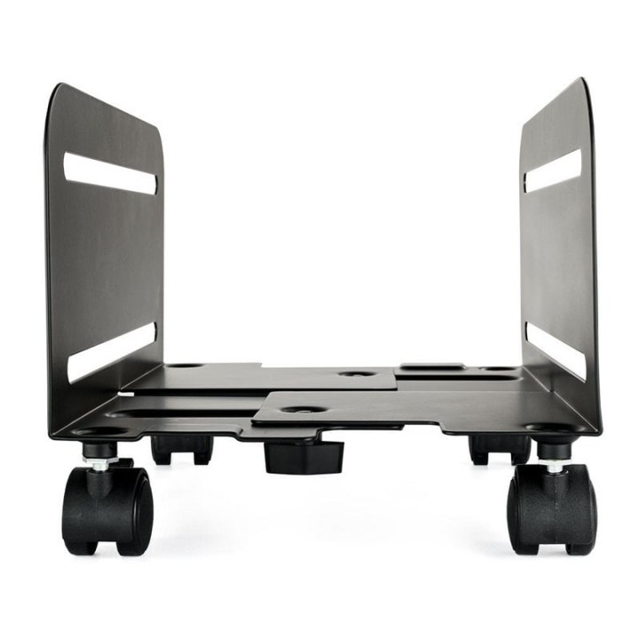 TooQ UMCS0004-B Soporte para CPU con Ruedas Negro