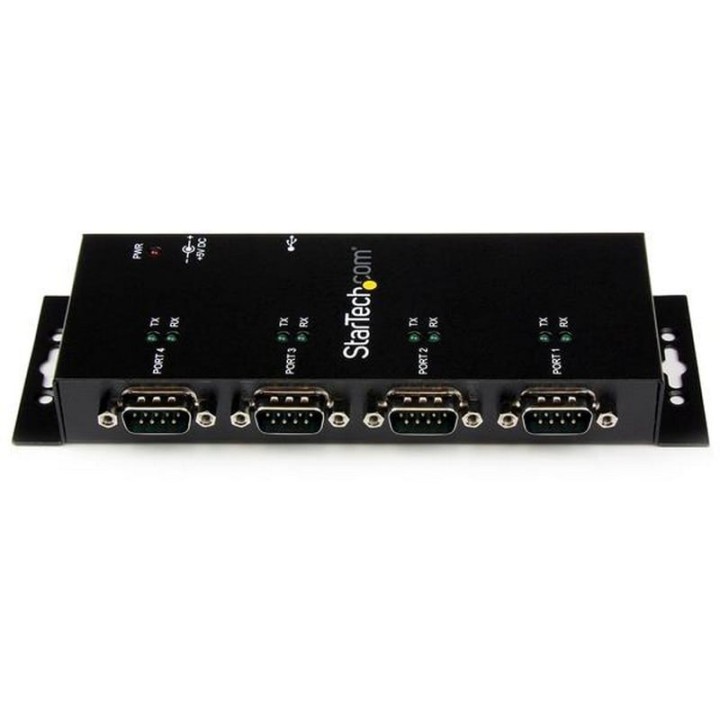 StarTech Concentrador Adaptador USB a Serie RS232 DB9 4 Puertos