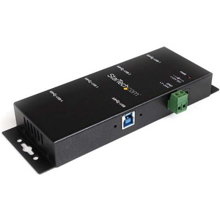 StarTech Concentrador Industrial USB 3.0 SuperSpeed de 4 Puertos