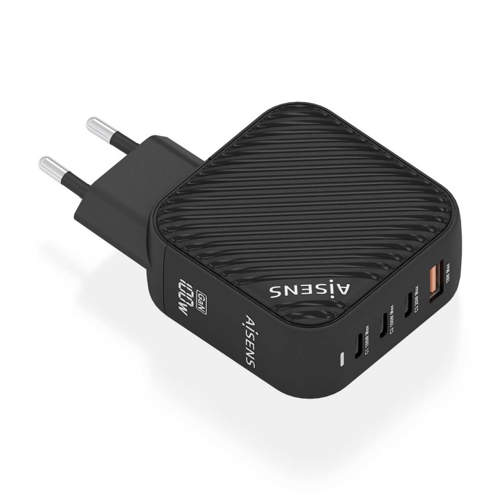 Cargador Pared AISENS 1USB-A 3USB-C (ASCH-100W4P029-BK)