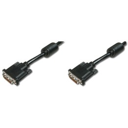 Digitus Cable Adaptador DVI Dual 3m Negro