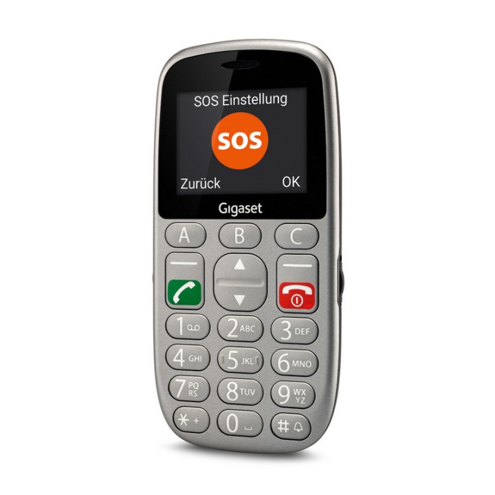 Gigaset GL390 Dual SIM Negro Teléfono Libre para Mayores