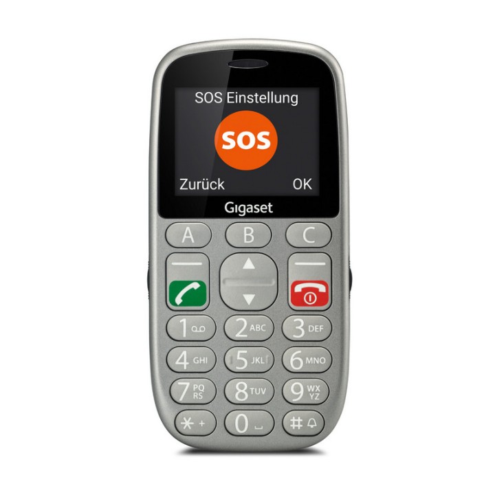 Gigaset GL390 Dual SIM Negro Teléfono Libre para Mayores