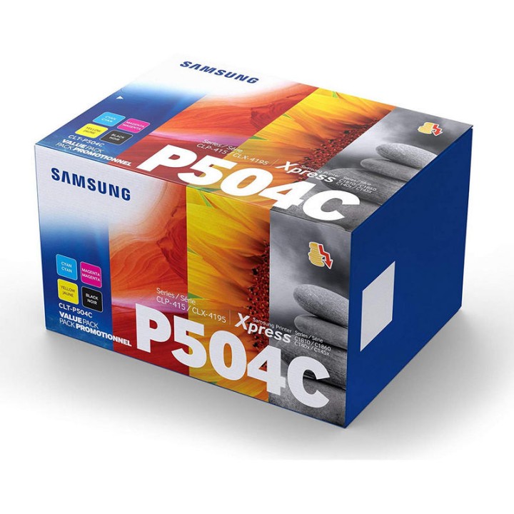 Samsung CLT-P504C 4 Tóners Originales CMYK Color