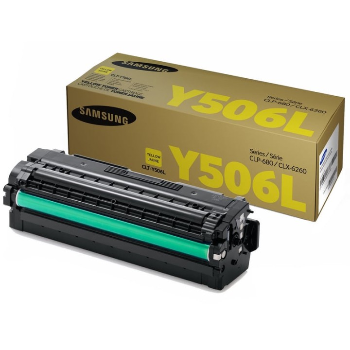 Samsung CLT-Y506L Tóner Original Amarillo