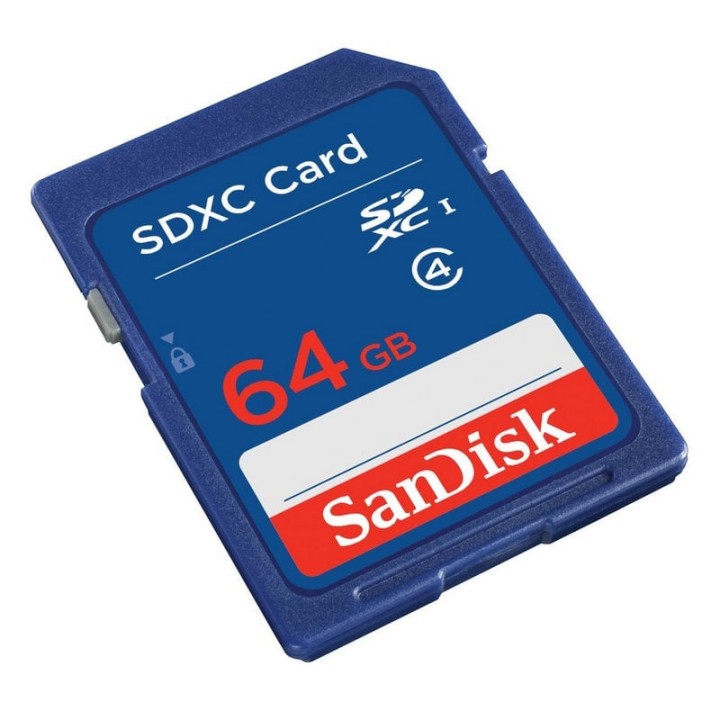 SanDisk SDXC 64GB Clase 4