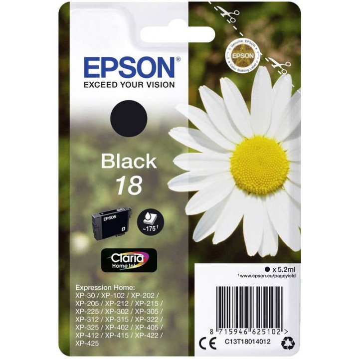Epson 18 Cartucho Tinta Negro