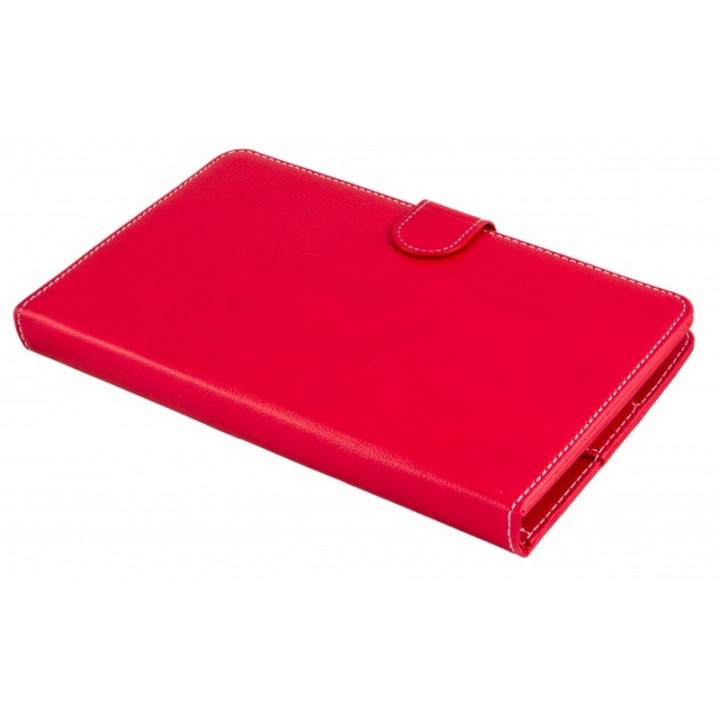 SilverHT Funda Universal con Teclado MicroUSB Roja/Blanca para Tablets de 9" - 10.1"