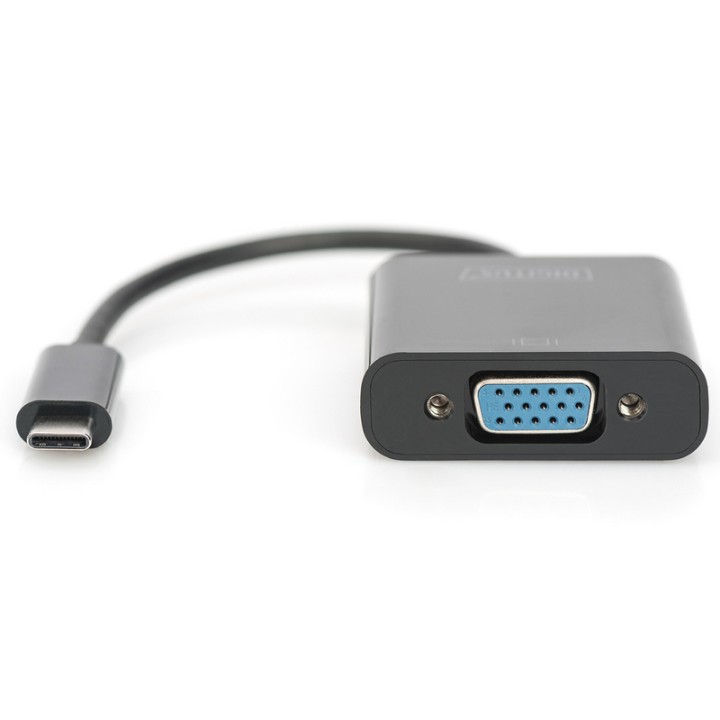 Digitus Adaptador USB Type-C a VGA Negro