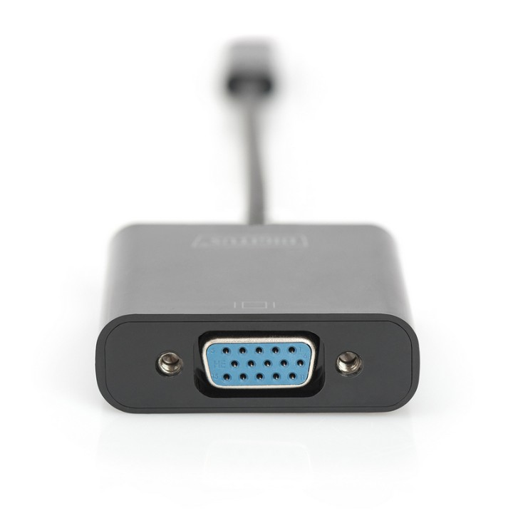 Digitus Adaptador USB Type-C a VGA Negro