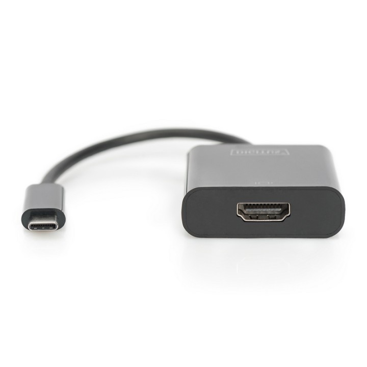 Digitus Adaptador USB Type-C a HDMI 4K/30Hz Negro
