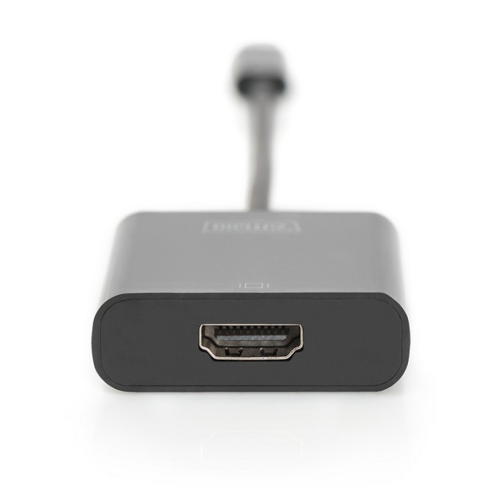 Digitus Adaptador USB Type-C a HDMI 4K/30Hz Negro
