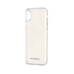 Moleskine Funda Transparente con Plantillas de Papel para iPhone XS Max