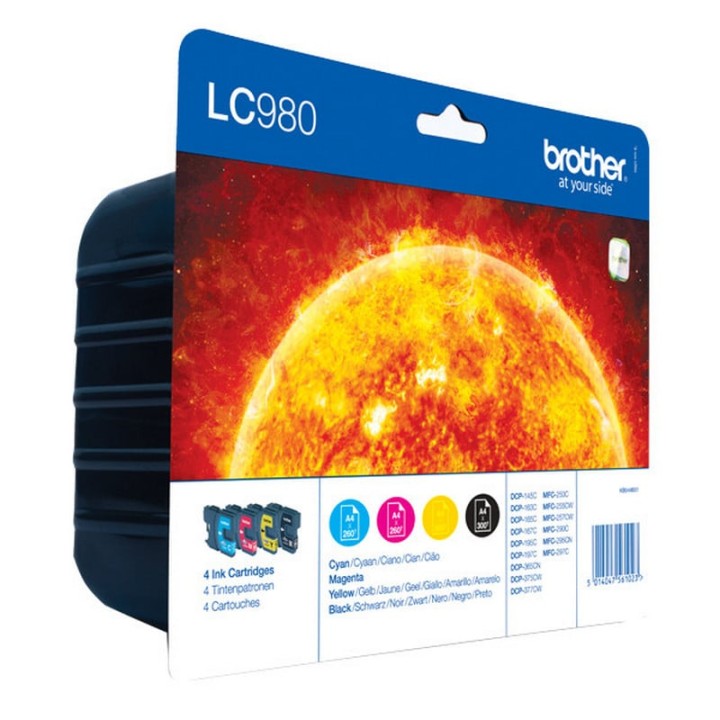 Brother LC980 Multipack Cartuchos de Tinta Color