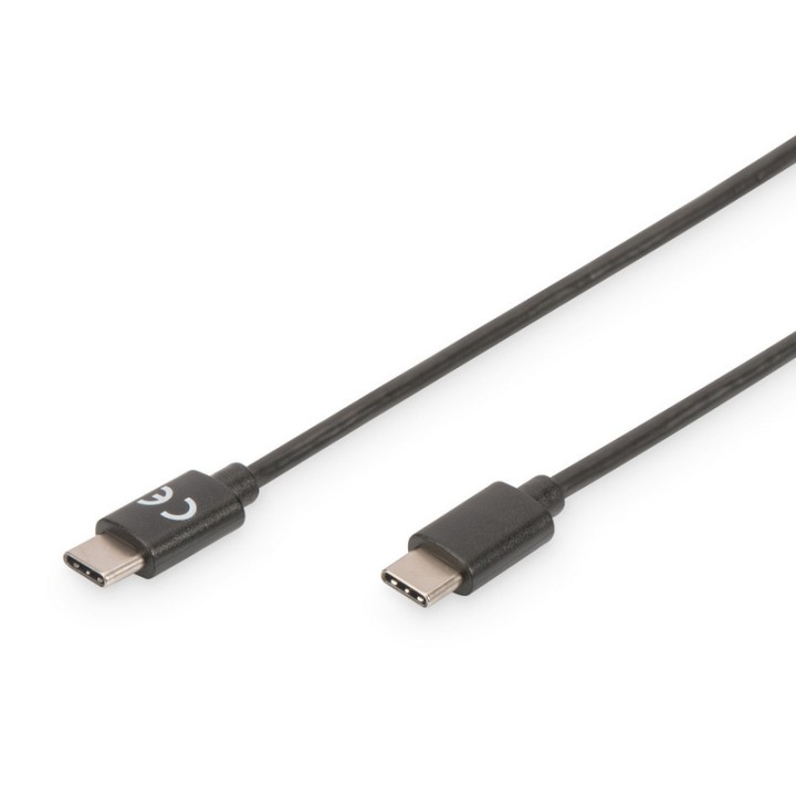 Digitus Cable USB-C Macho/Macho 1m Negro