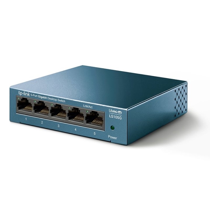 TP-Link LS105G Switch 5 Puertos Gigabit 10/100/1000 Mbps Metálico No Administrado