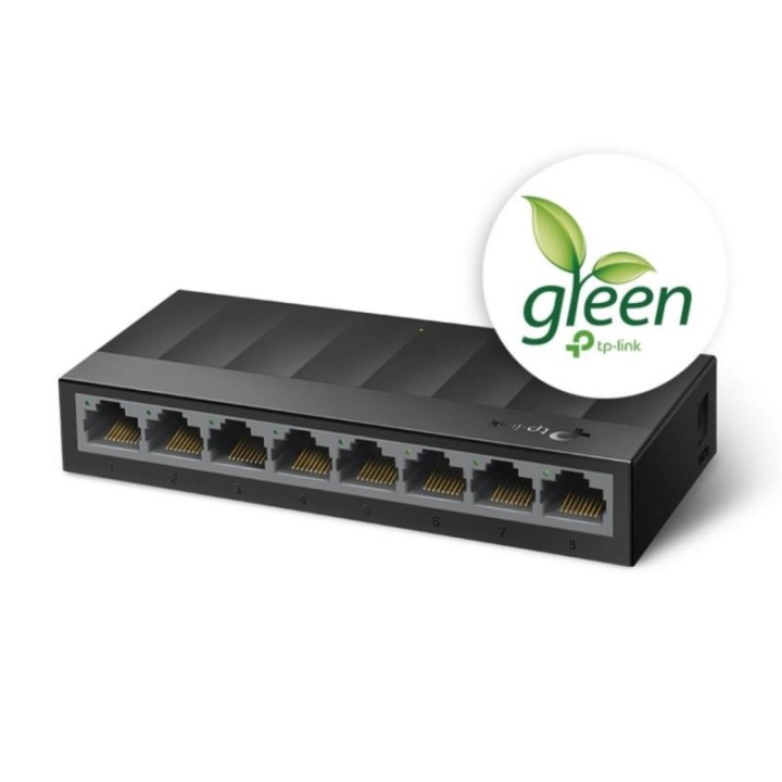 TP-Link LS1008G Switch 8 Puertos Gigabit 10/100/1000 Mbps No Administrado Plug&Play