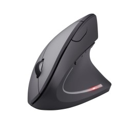 Trust Verto Ratón Ergonómico Vertical Inalámbrico 1600DPI Negro