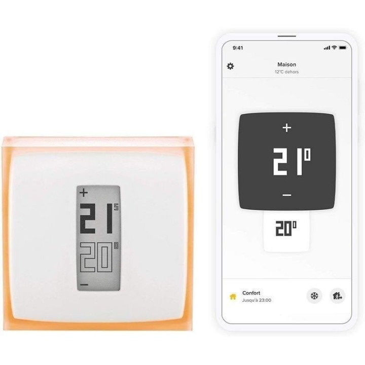 Netatmo NTH01-ES-EC Termostato Wifi Inteligente