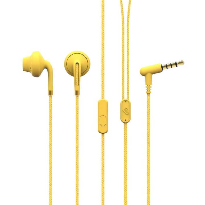 Energy Sistem Style 2+ Auriculares con Micrófono Amarillos