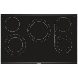 Bosch PKM875DP1D Placa Vitrocerámica 5 Zonas 80cm Negra/Inox