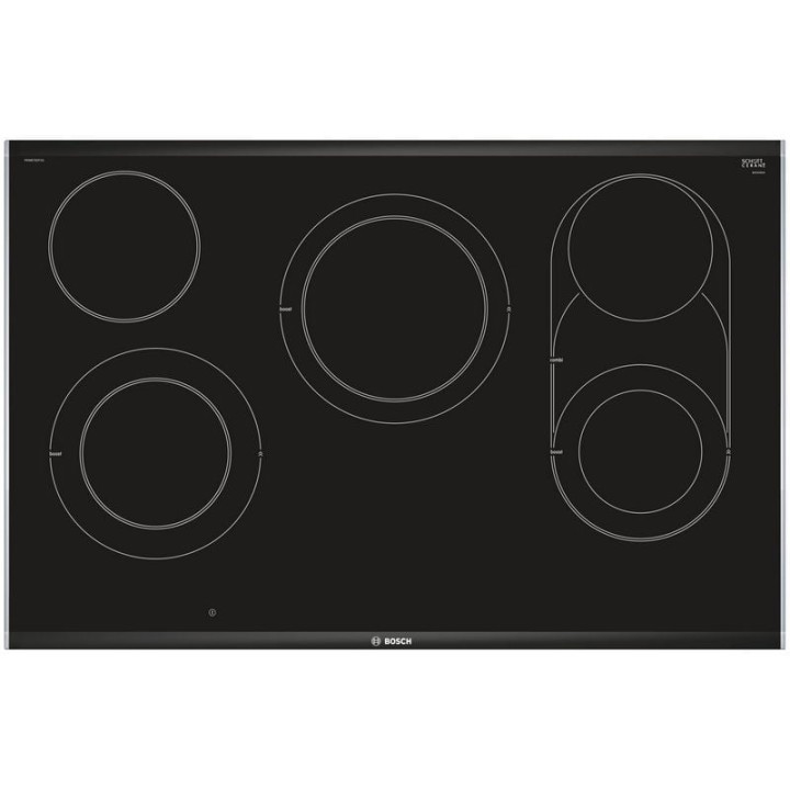 Bosch PKM875DP1D Placa Vitrocerámica 5 Zonas 80cm Negra/Inox