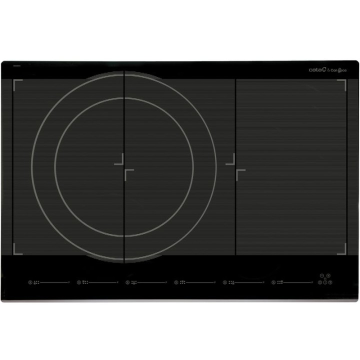 Cata GIGA 750 BK Placa de Inducción 6 Zonas 77cm Negra