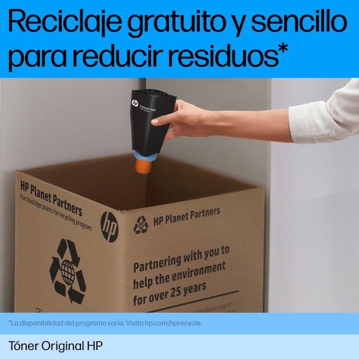 Toner HP LaserJet 124A Magenta 2000 páginas (Q6003A)