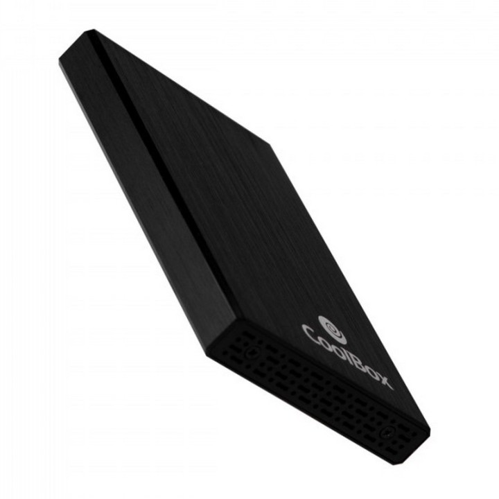 CoolBox SlimChase A-2523 Carcasa Disco Duro USB 3.1 Negra
