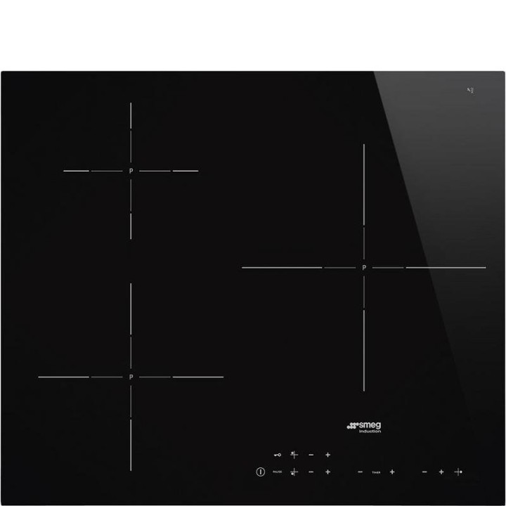 Smeg SI5632D Placa de Inducción 3 Zonas Negra