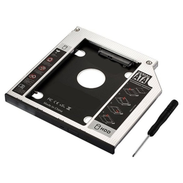 Ewent Caja de Montaje para Disco Duro SSD en Bahía Óptica