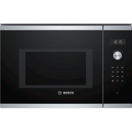Bosch Serie 6 BEL554MS0 Microondas Integrable 25L 900W Negro/Inox
