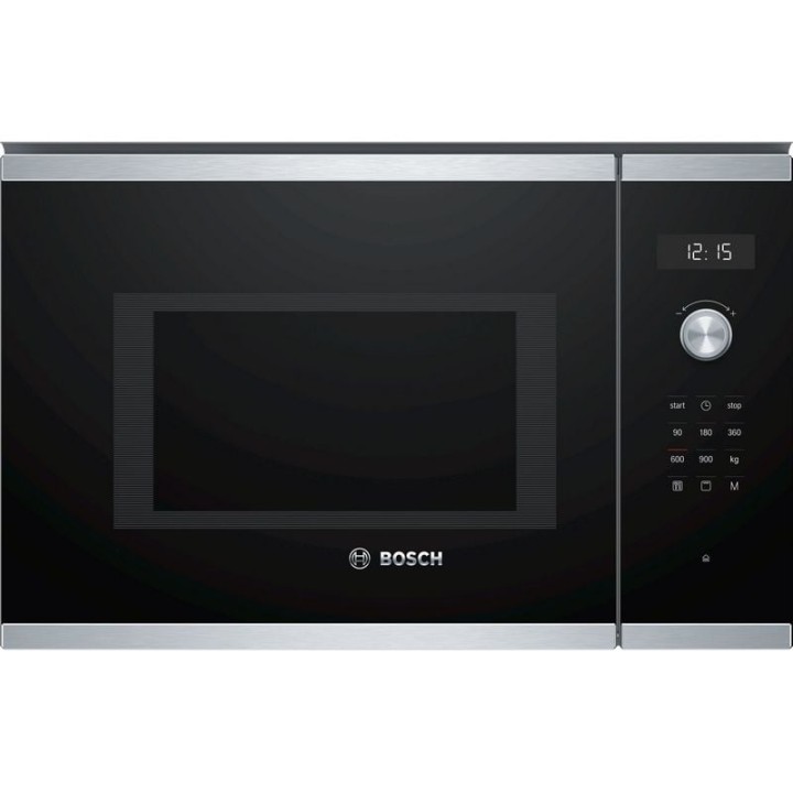 Bosch Serie 6 BEL554MS0 Microondas Integrable 25L 900W Negro/Inox