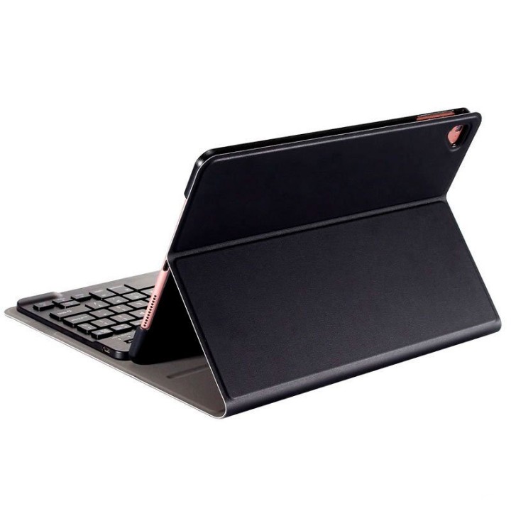 Cool Funda Polipiel Negra para Apple iPad (2019/2020/2021) 10.2" + Teclado Bluetooth